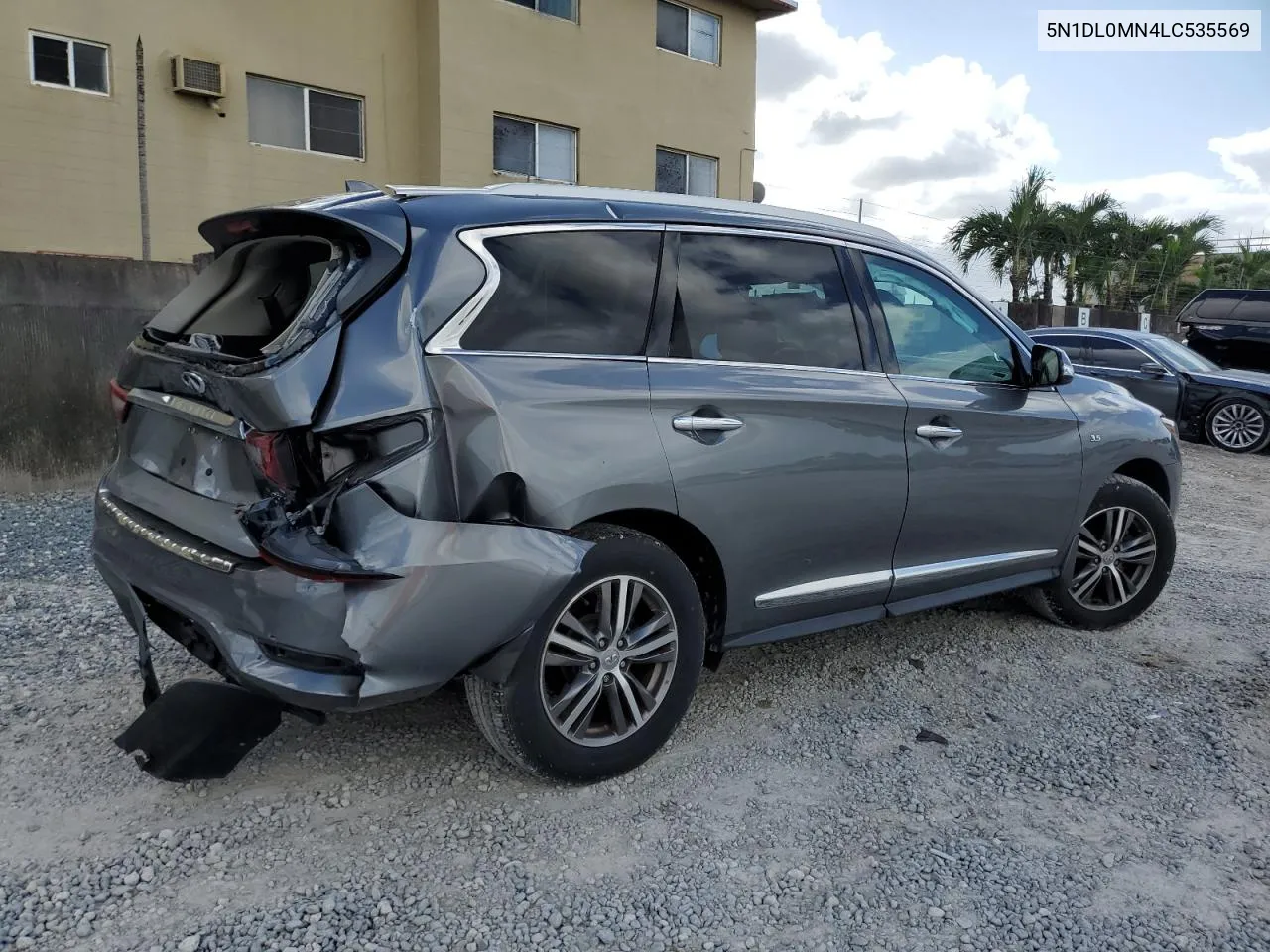 2020 Infiniti Qx60 Luxe VIN: 5N1DL0MN4LC535569 Lot: 80659594