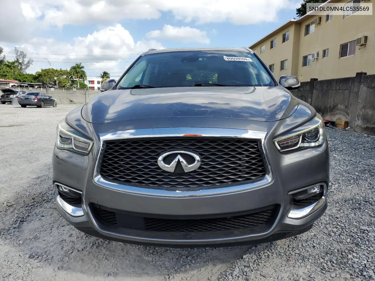 2020 Infiniti Qx60 Luxe VIN: 5N1DL0MN4LC535569 Lot: 80659594