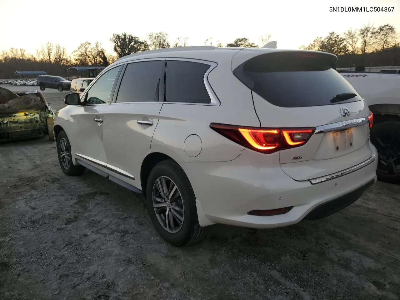 2020 Infiniti Qx60 Luxe VIN: 5N1DL0MM1LC504867 Lot: 80675184