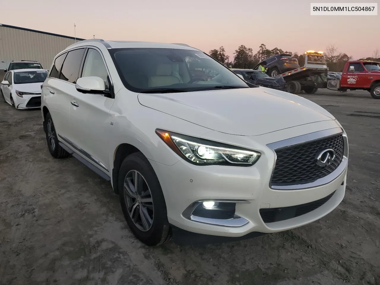 2020 Infiniti Qx60 Luxe VIN: 5N1DL0MM1LC504867 Lot: 80675184