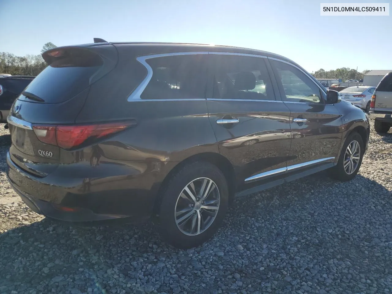 2020 Infiniti Qx60 Luxe VIN: 5N1DL0MN4LC509411 Lot: 81642694