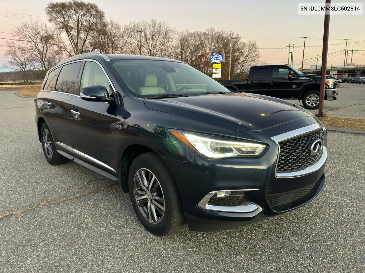 2020 Infiniti Qx60 Luxe VIN: 5N1DL0MM3LC502814 Lot: 82027014