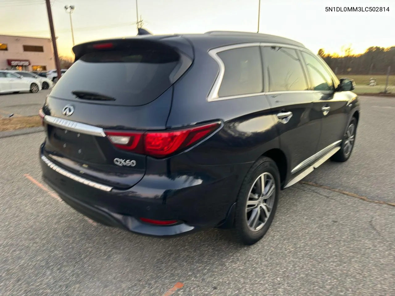 2020 Infiniti Qx60 Luxe VIN: 5N1DL0MM3LC502814 Lot: 82027014