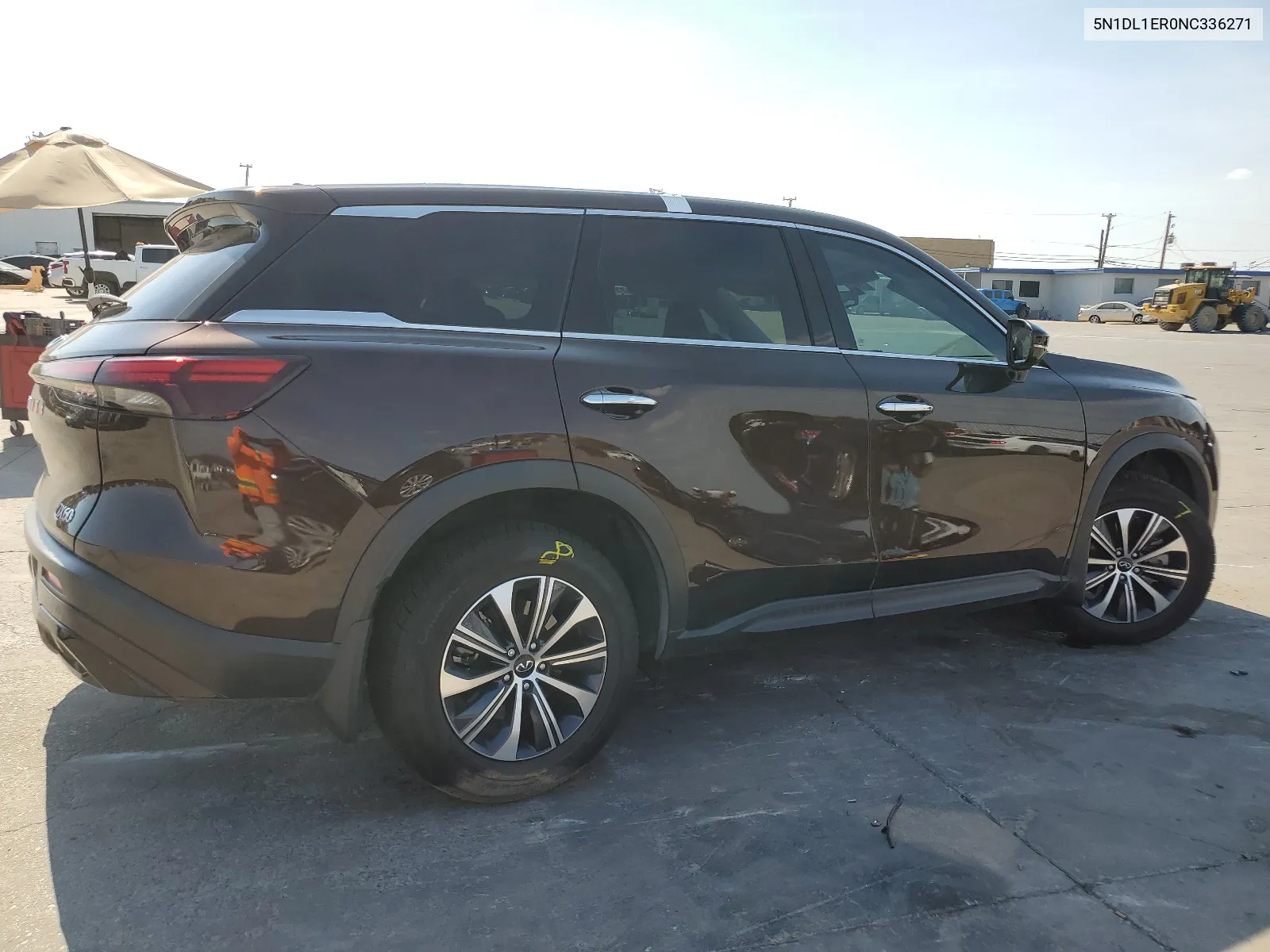 2022 Infiniti Qx60 Pure VIN: 5N1DL1ER0NC336271 Lot: 67248164