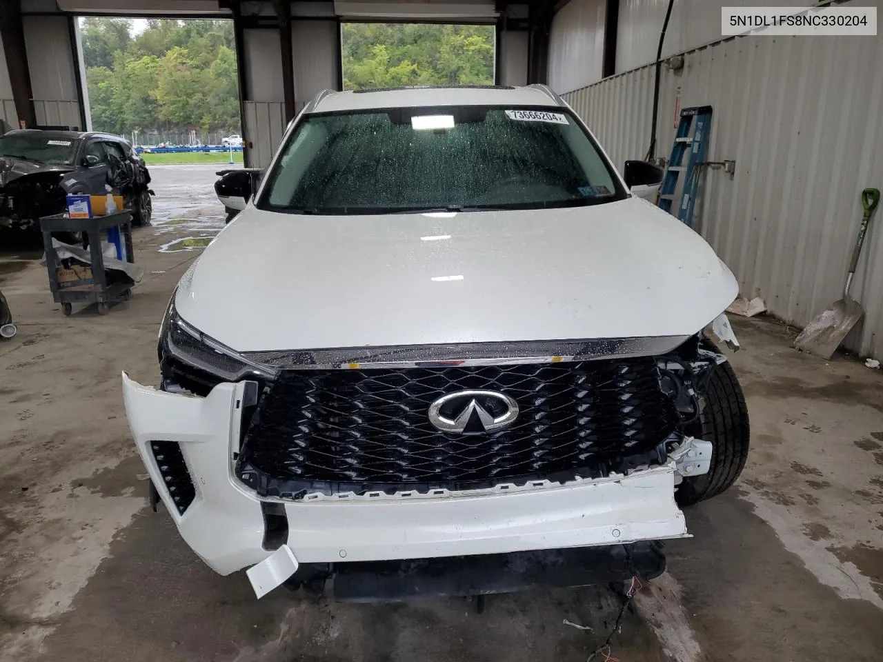 2022 Infiniti Qx60 Luxe VIN: 5N1DL1FS8NC330204 Lot: 73666204