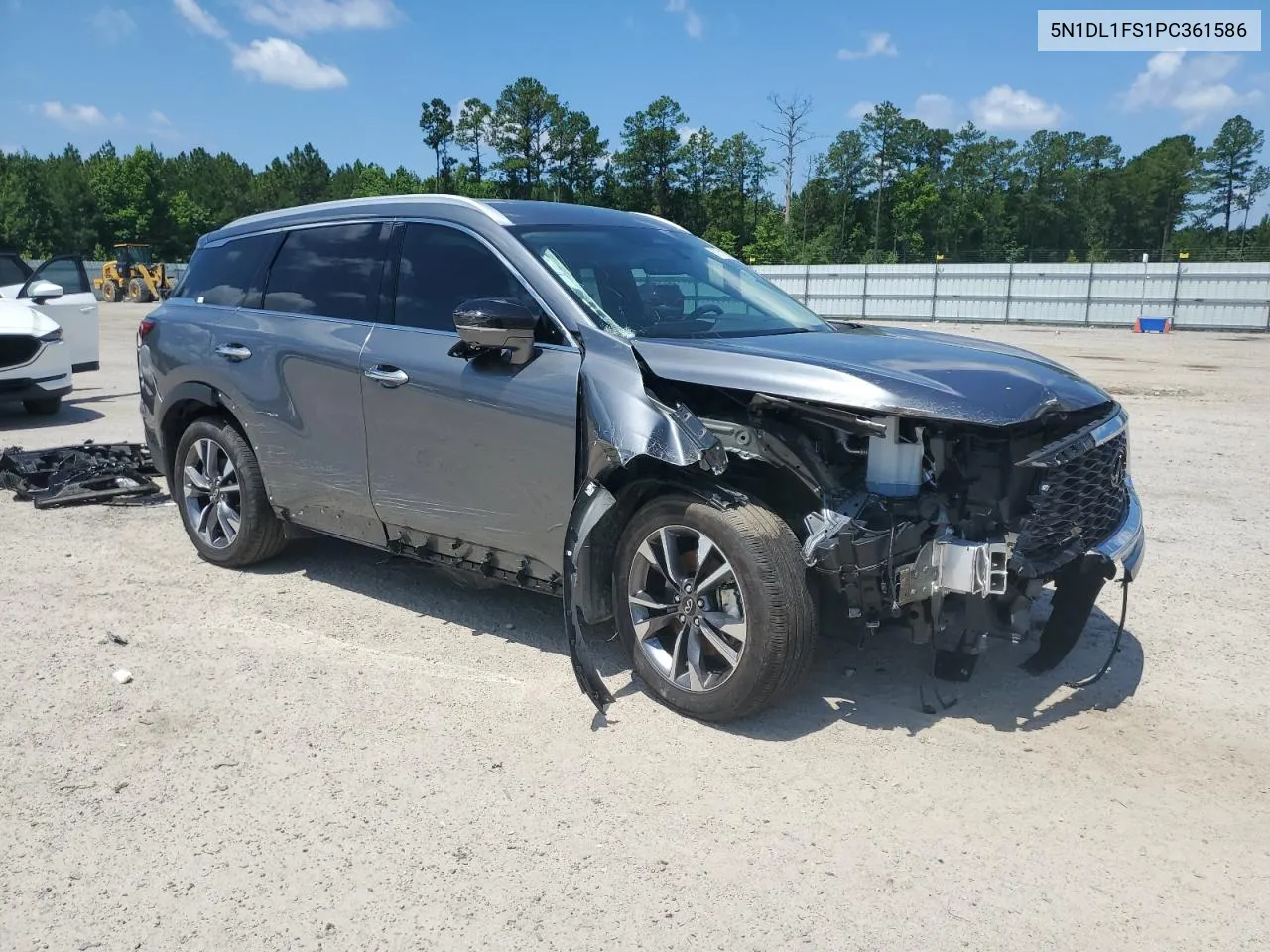 5N1DL1FS1PC361586 2023 Infiniti Qx60 Luxe