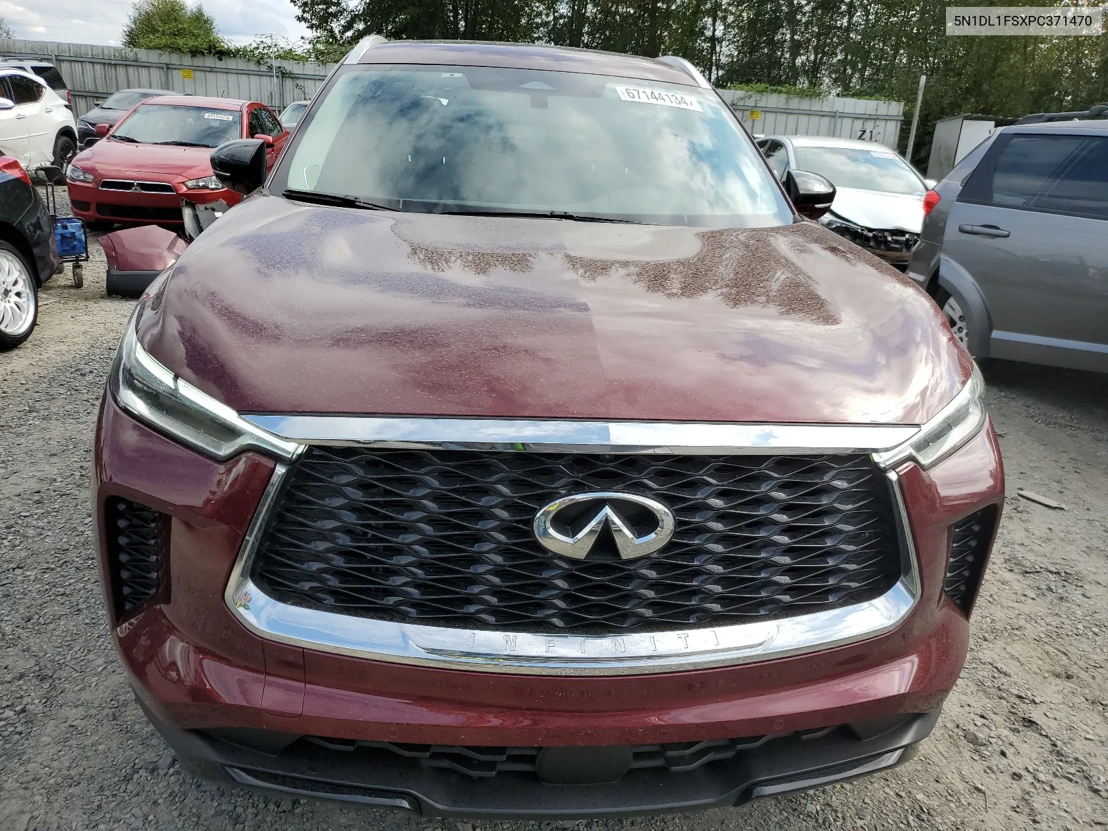 2023 Infiniti Qx60 Luxe VIN: 5N1DL1FSXPC371470 Lot: 67144134