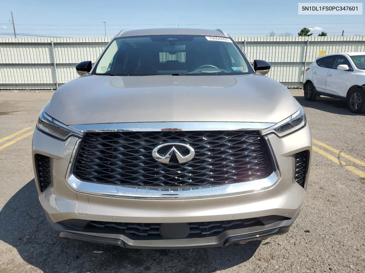 2023 Infiniti Qx60 Luxe VIN: 5N1DL1FS0PC347601 Lot: 70664444