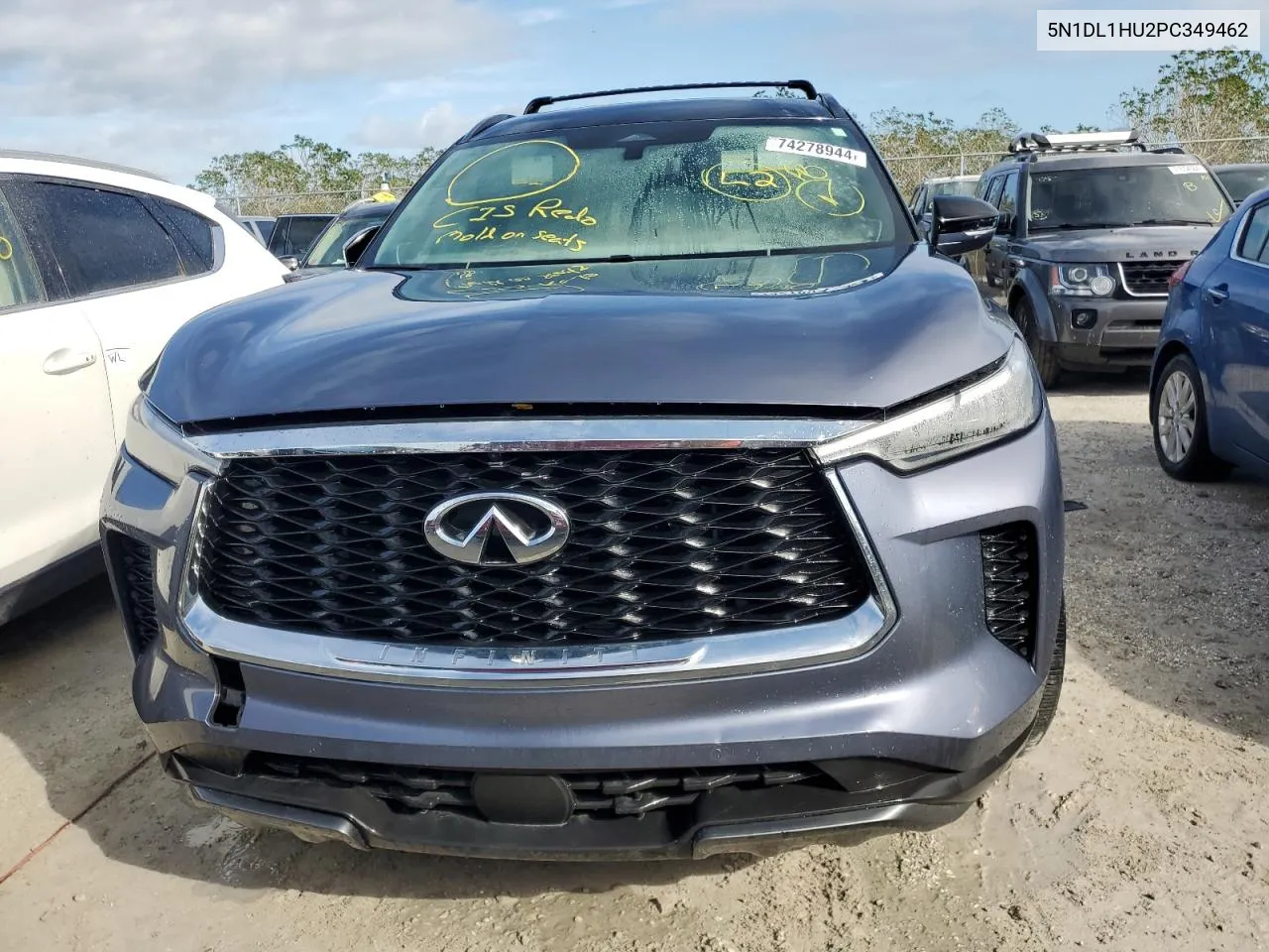 2023 Infiniti Qx60 Autograph VIN: 5N1DL1HU2PC349462 Lot: 74278944