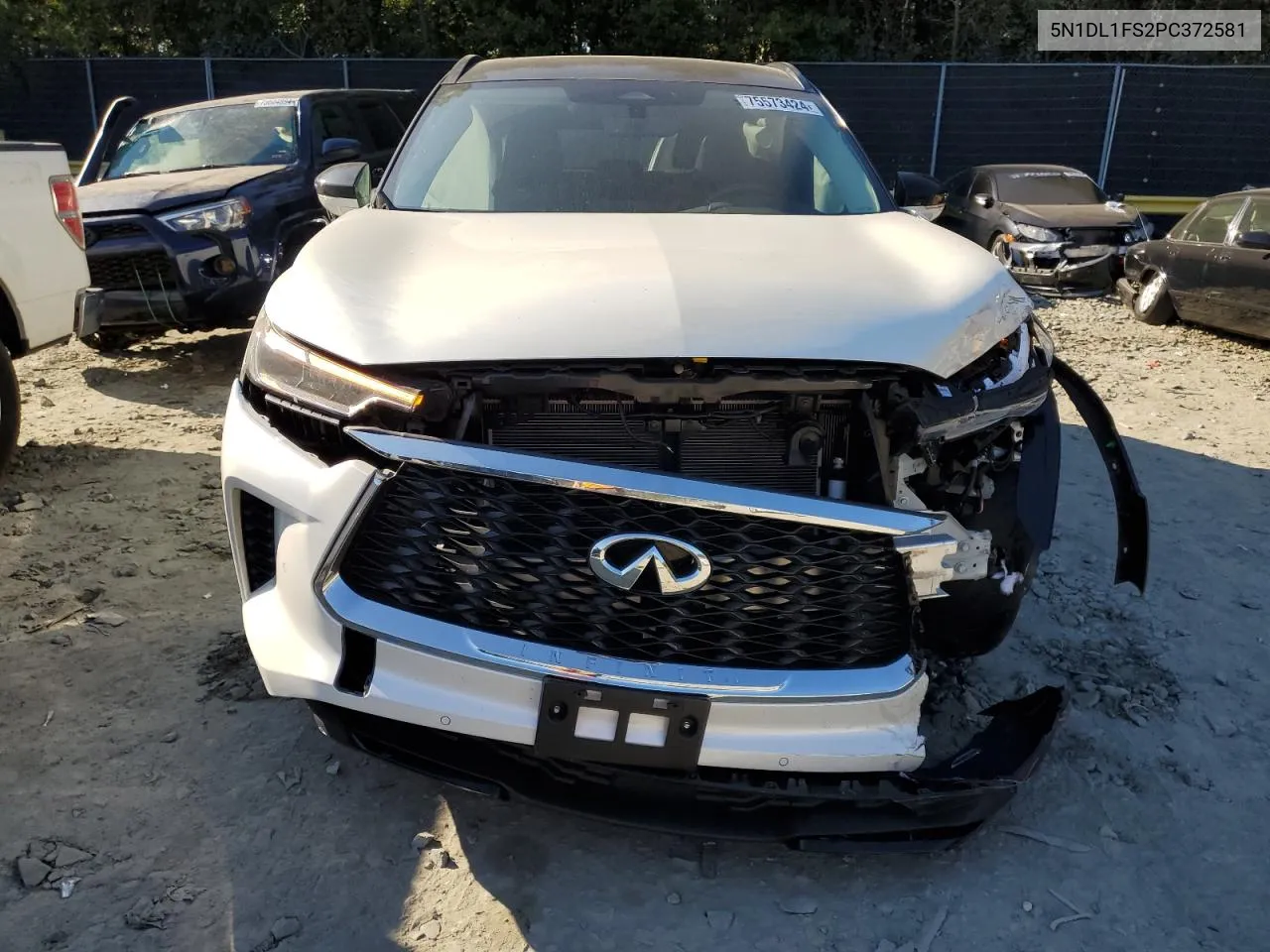 5N1DL1FS2PC372581 2023 Infiniti Qx60 Luxe