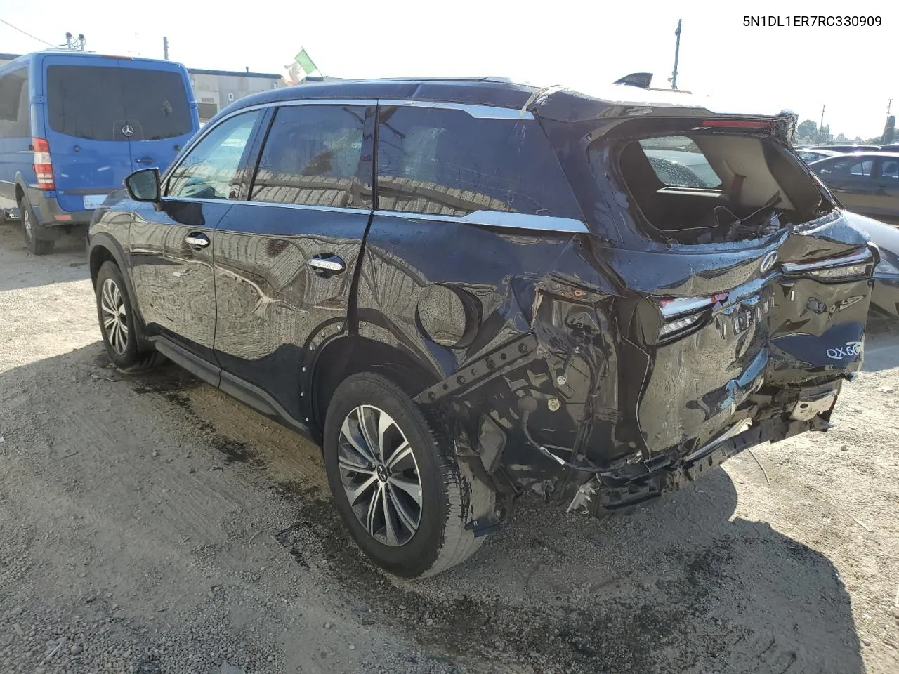 2024 Infiniti Qx60 Pure VIN: 5N1DL1ER7RC330909 Lot: 73111584