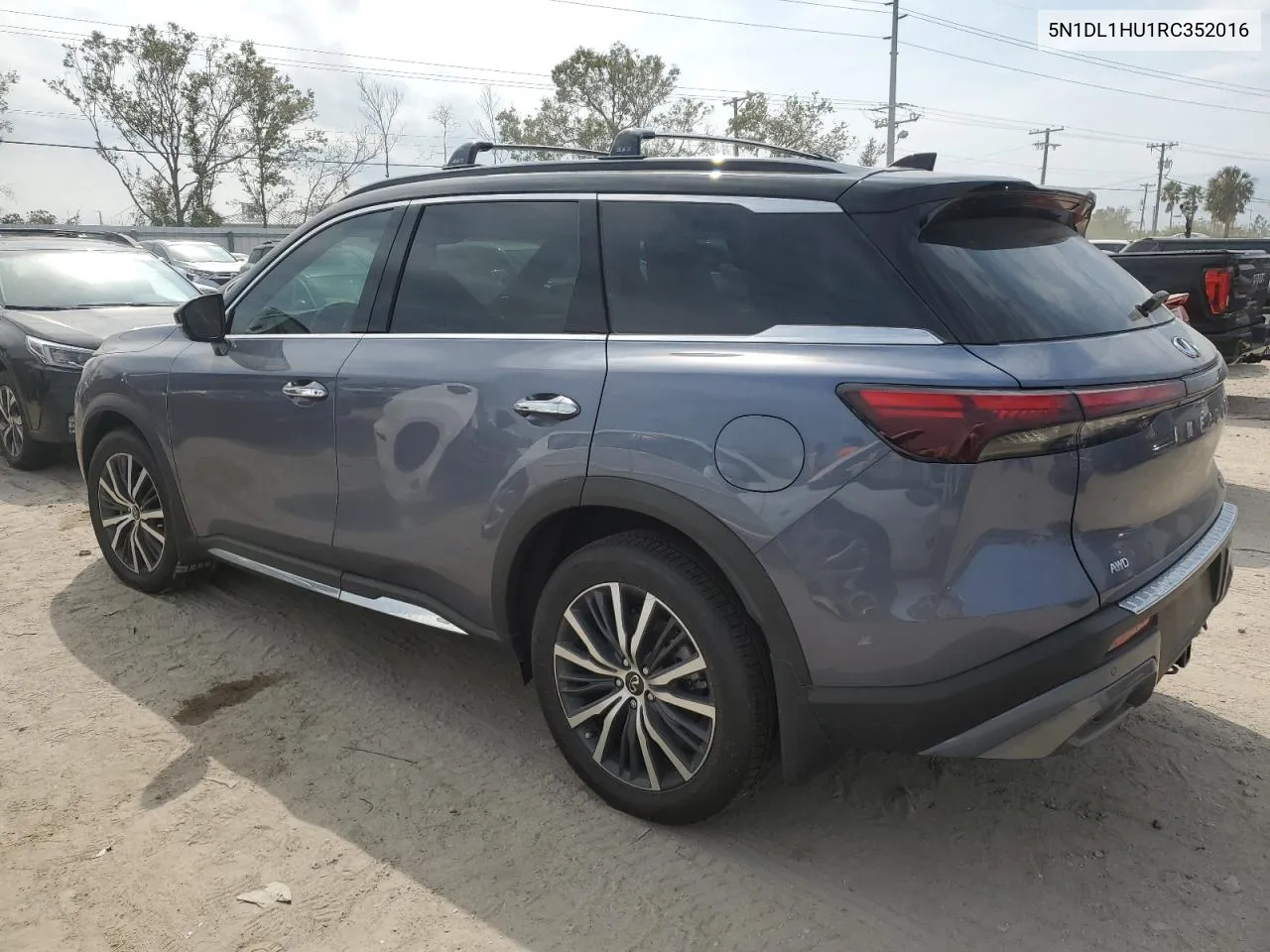 2024 Infiniti Qx60 Autograph VIN: 5N1DL1HU1RC352016 Lot: 76500864