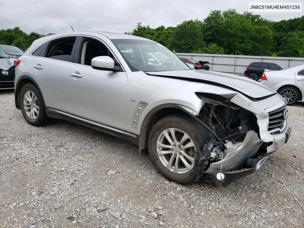 JN8CS1MU4EM451236 2014 Infiniti Qx70