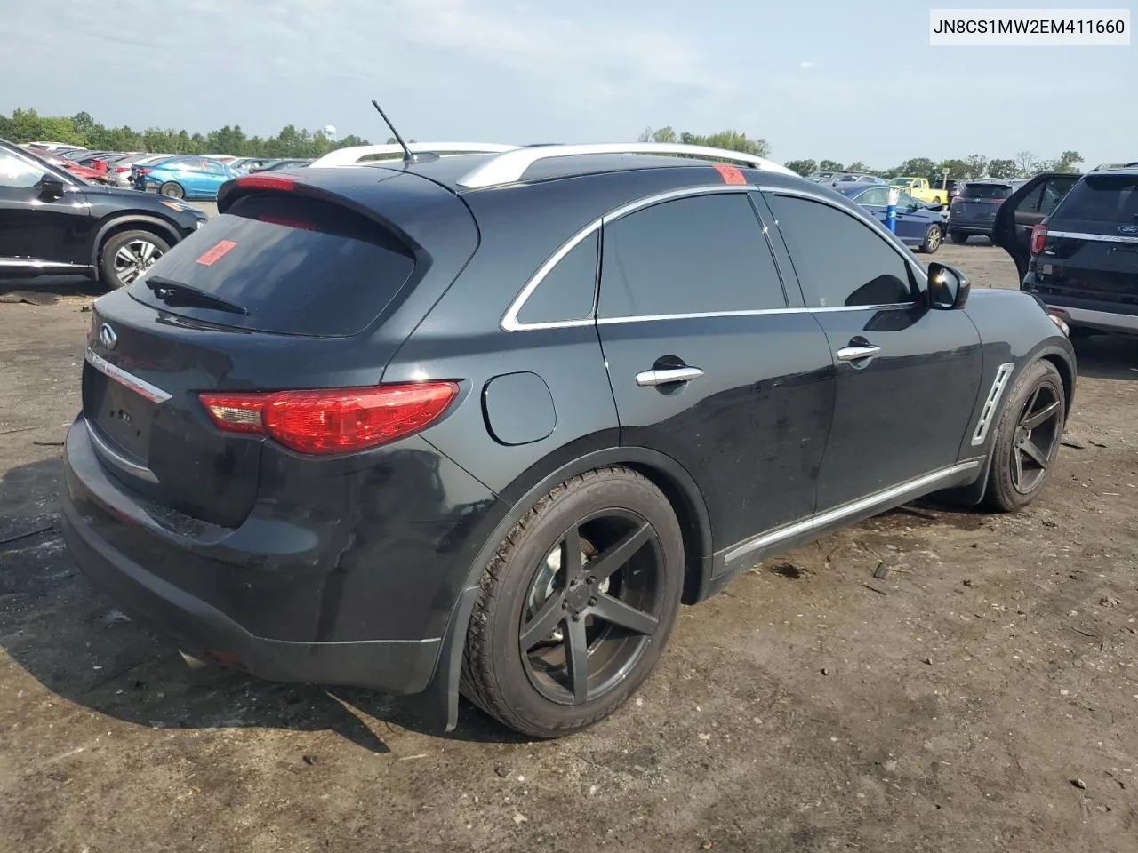 JN8CS1MW2EM411660 2014 Infiniti Qx70