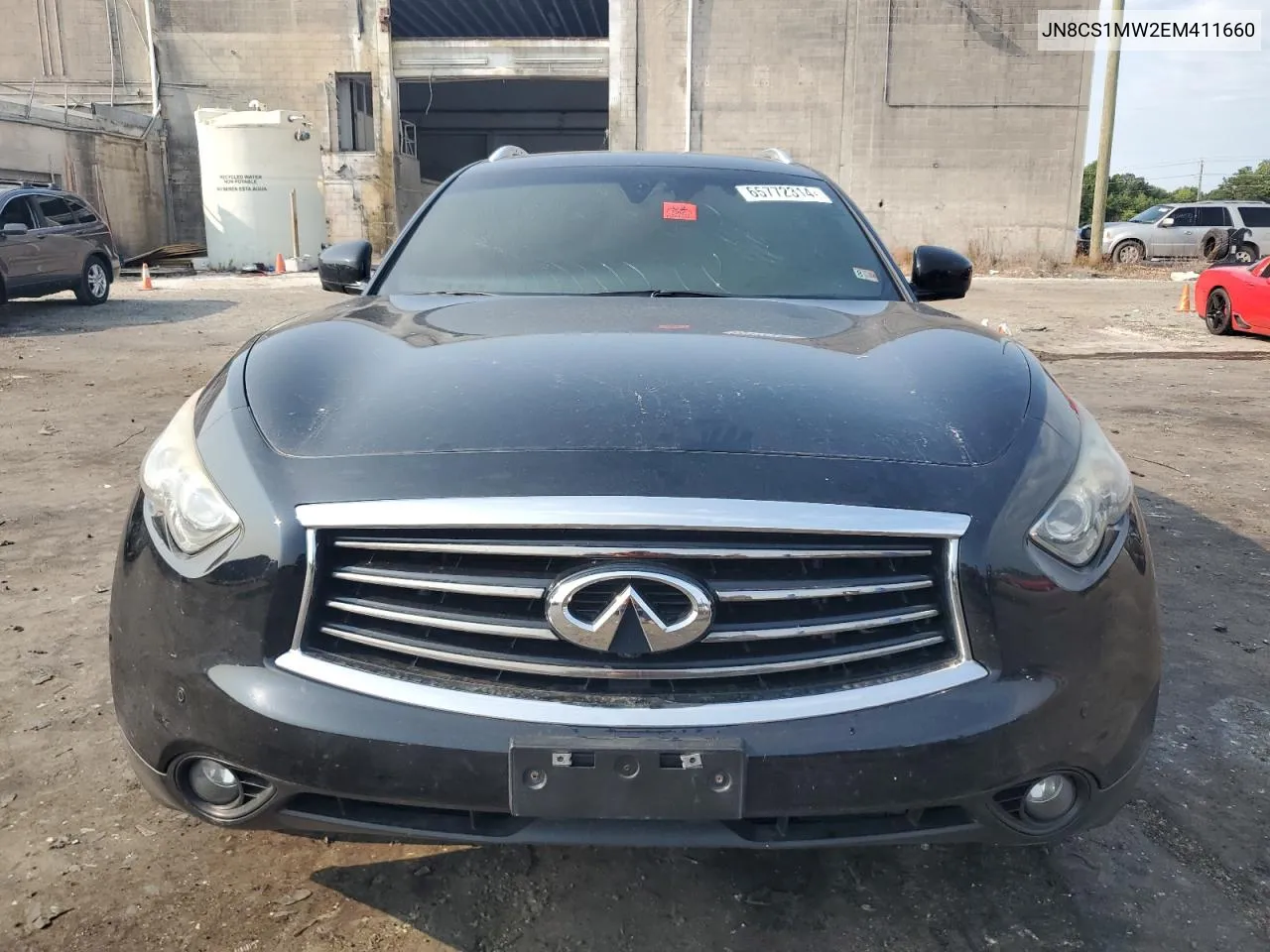 JN8CS1MW2EM411660 2014 Infiniti Qx70