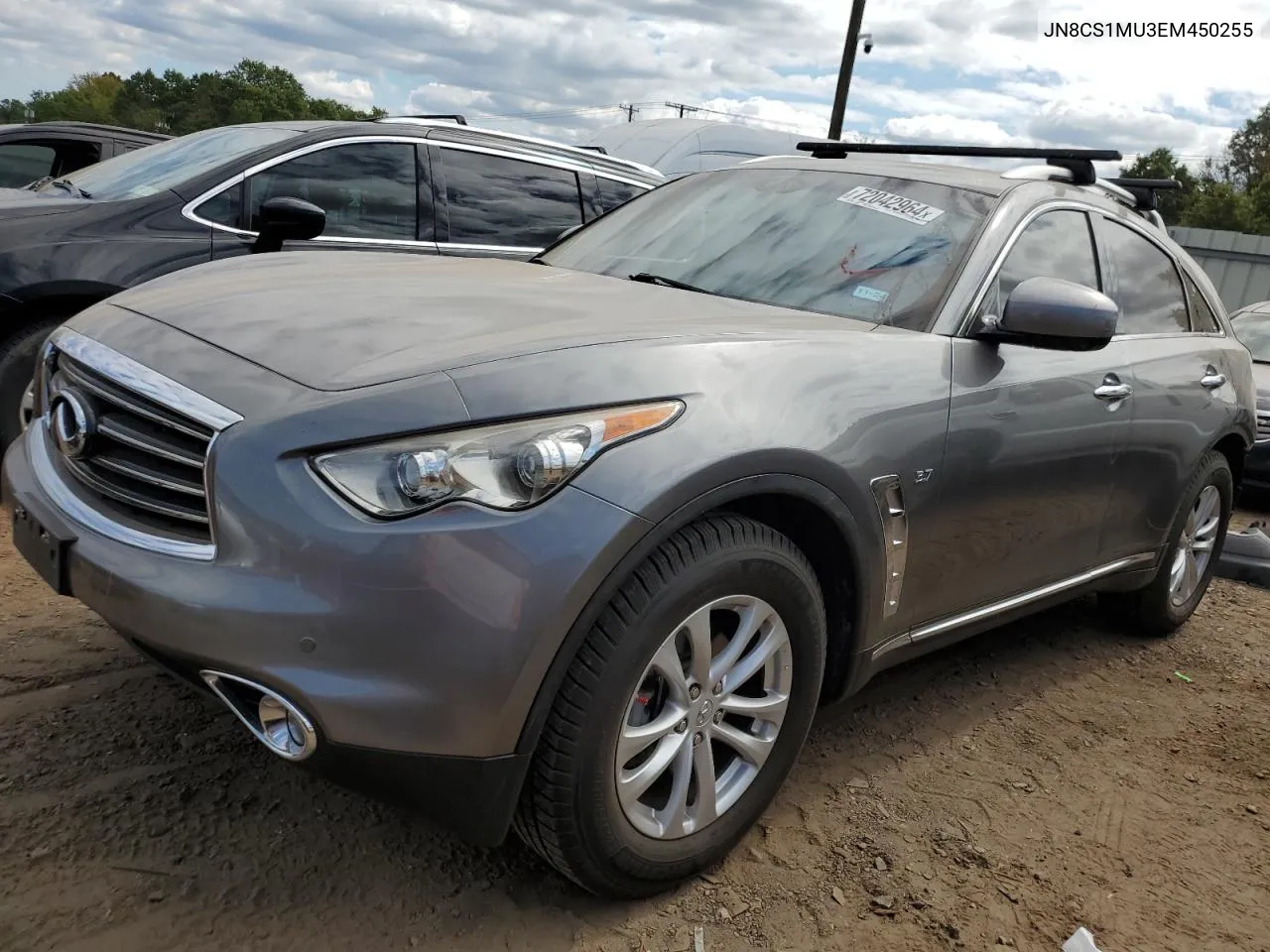 JN8CS1MU3EM450255 2014 Infiniti Qx70