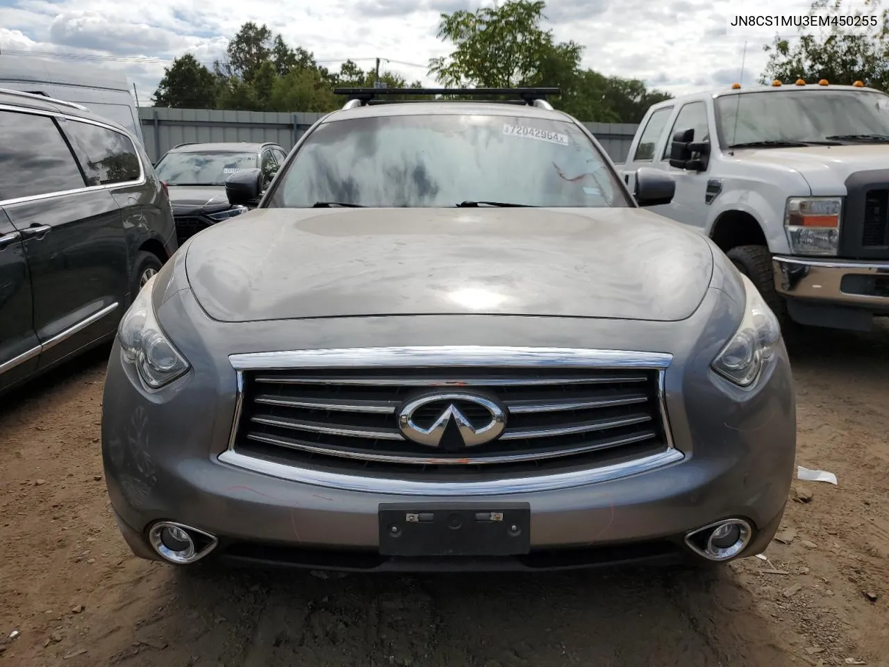 JN8CS1MU3EM450255 2014 Infiniti Qx70