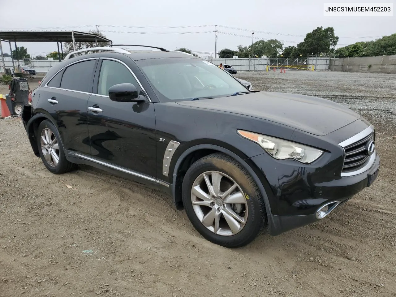 2014 Infiniti Qx70 VIN: JN8CS1MU5EM452203 Lot: 72811484