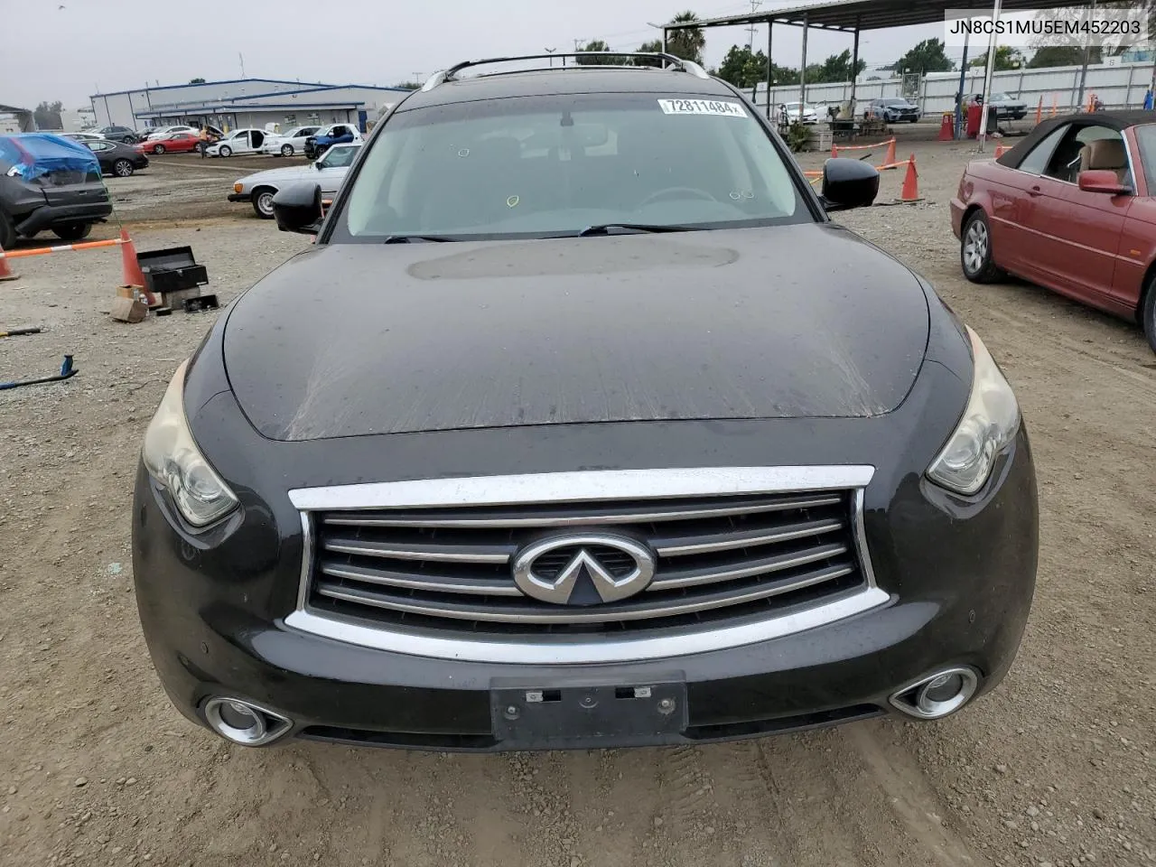 JN8CS1MU5EM452203 2014 Infiniti Qx70