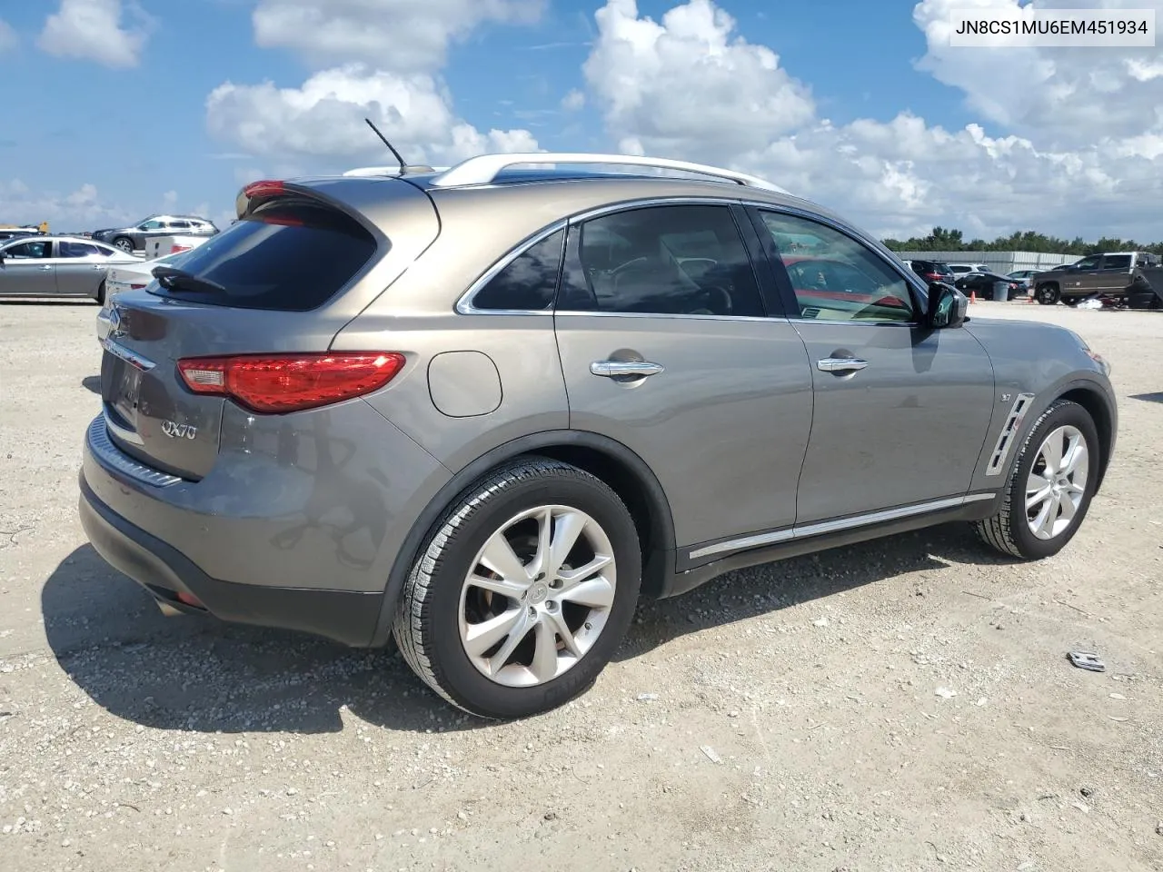 JN8CS1MU6EM451934 2014 Infiniti Qx70