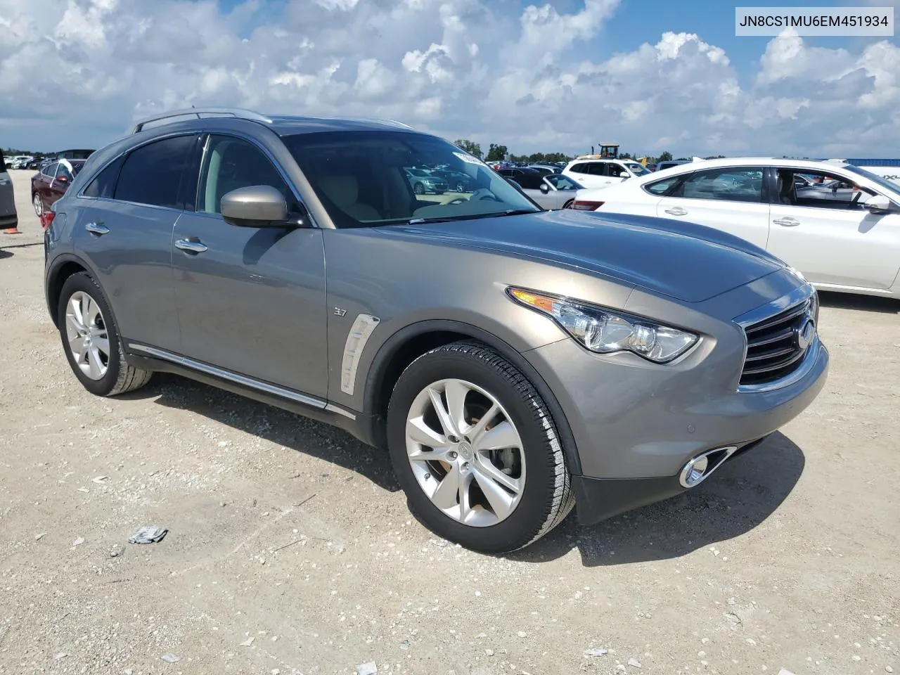 JN8CS1MU6EM451934 2014 Infiniti Qx70