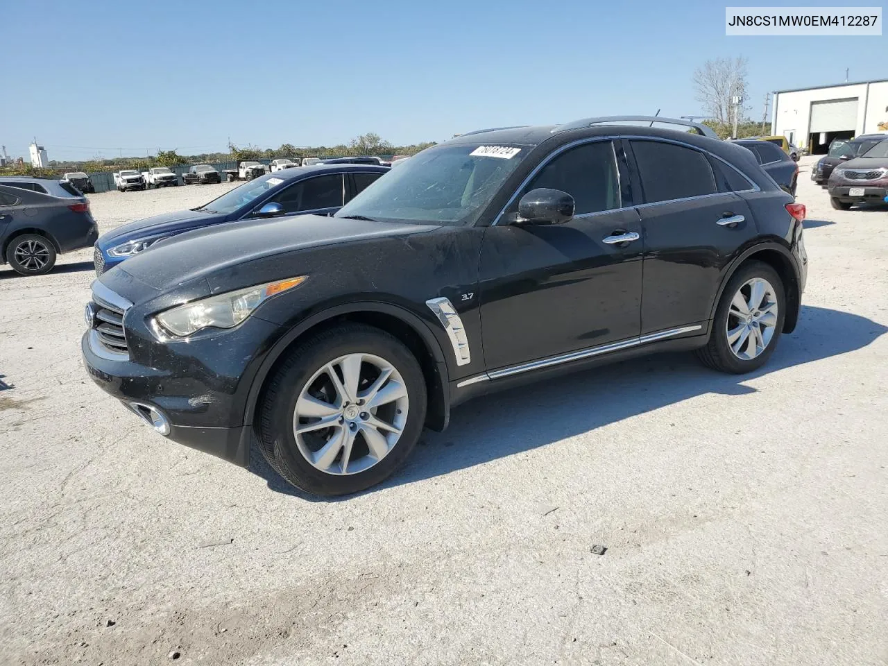 JN8CS1MW0EM412287 2014 Infiniti Qx70