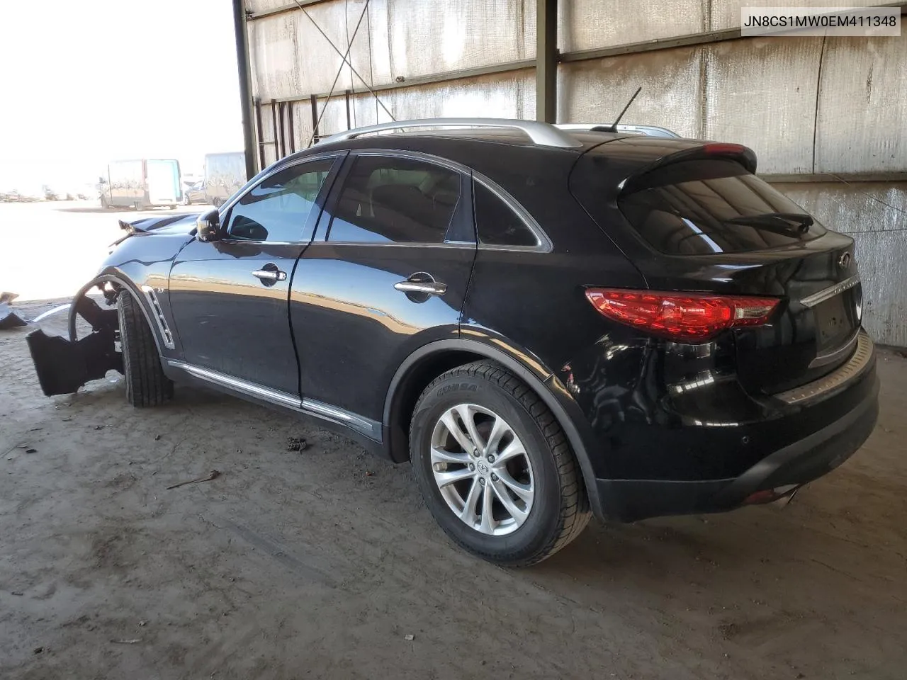 2014 Infiniti Qx70 VIN: JN8CS1MW0EM411348 Lot: 77441224