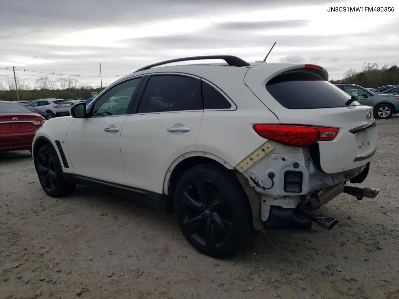 2015 Infiniti Qx70 VIN: JN8CS1MW1FM480356 Lot: 52469914