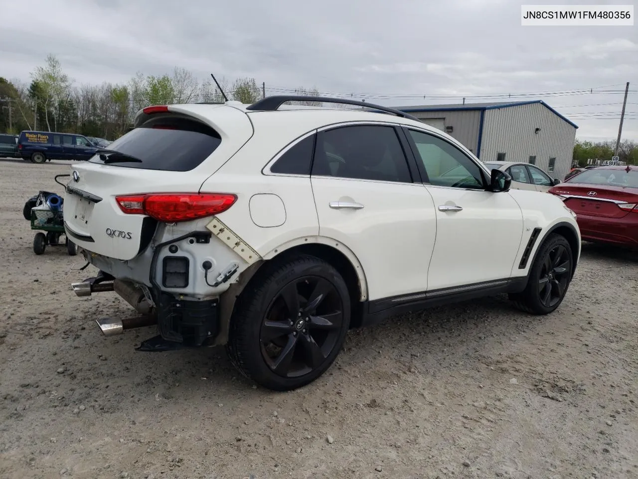 2015 Infiniti Qx70 VIN: JN8CS1MW1FM480356 Lot: 52469914