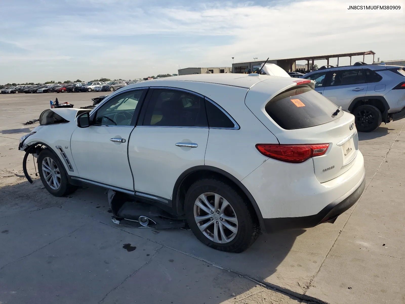 2015 Infiniti Qx70 VIN: JN8CS1MU0FM380909 Lot: 67744024