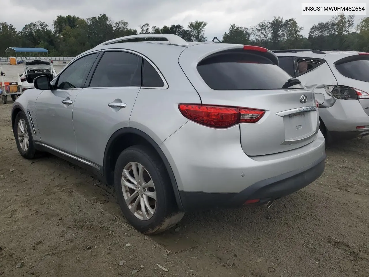 2015 Infiniti Qx70 VIN: JN8CS1MW0FM482664 Lot: 73201734