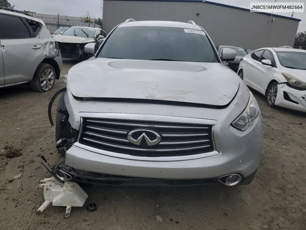 JN8CS1MW0FM482664 2015 Infiniti Qx70