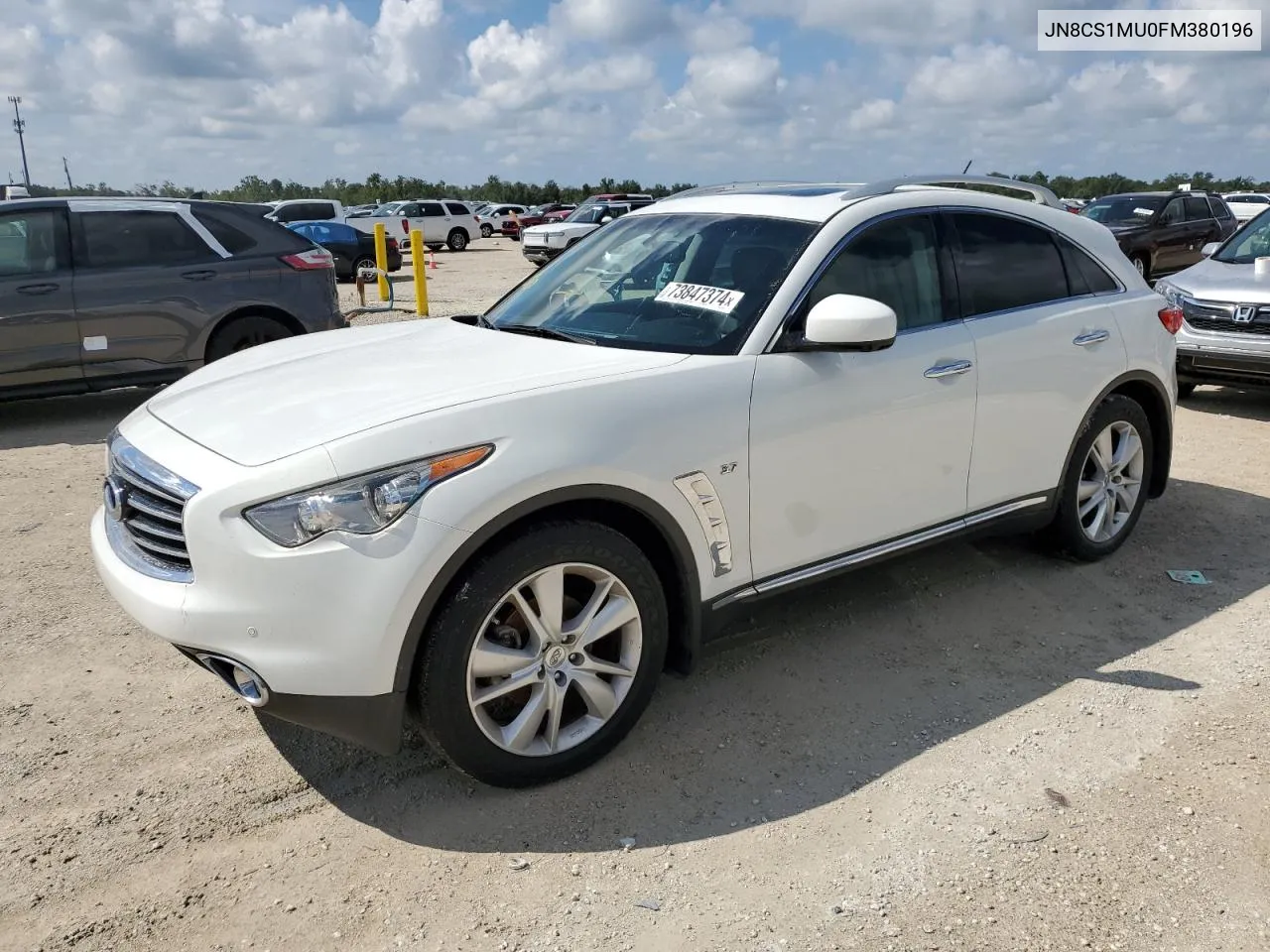 JN8CS1MU0FM380196 2015 Infiniti Qx70