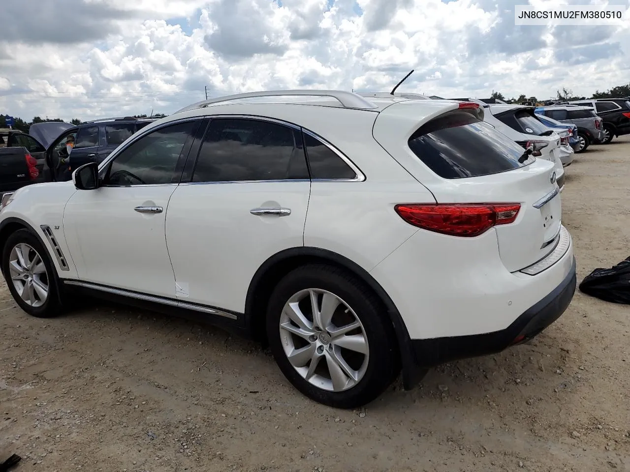 JN8CS1MU2FM380510 2015 Infiniti Qx70