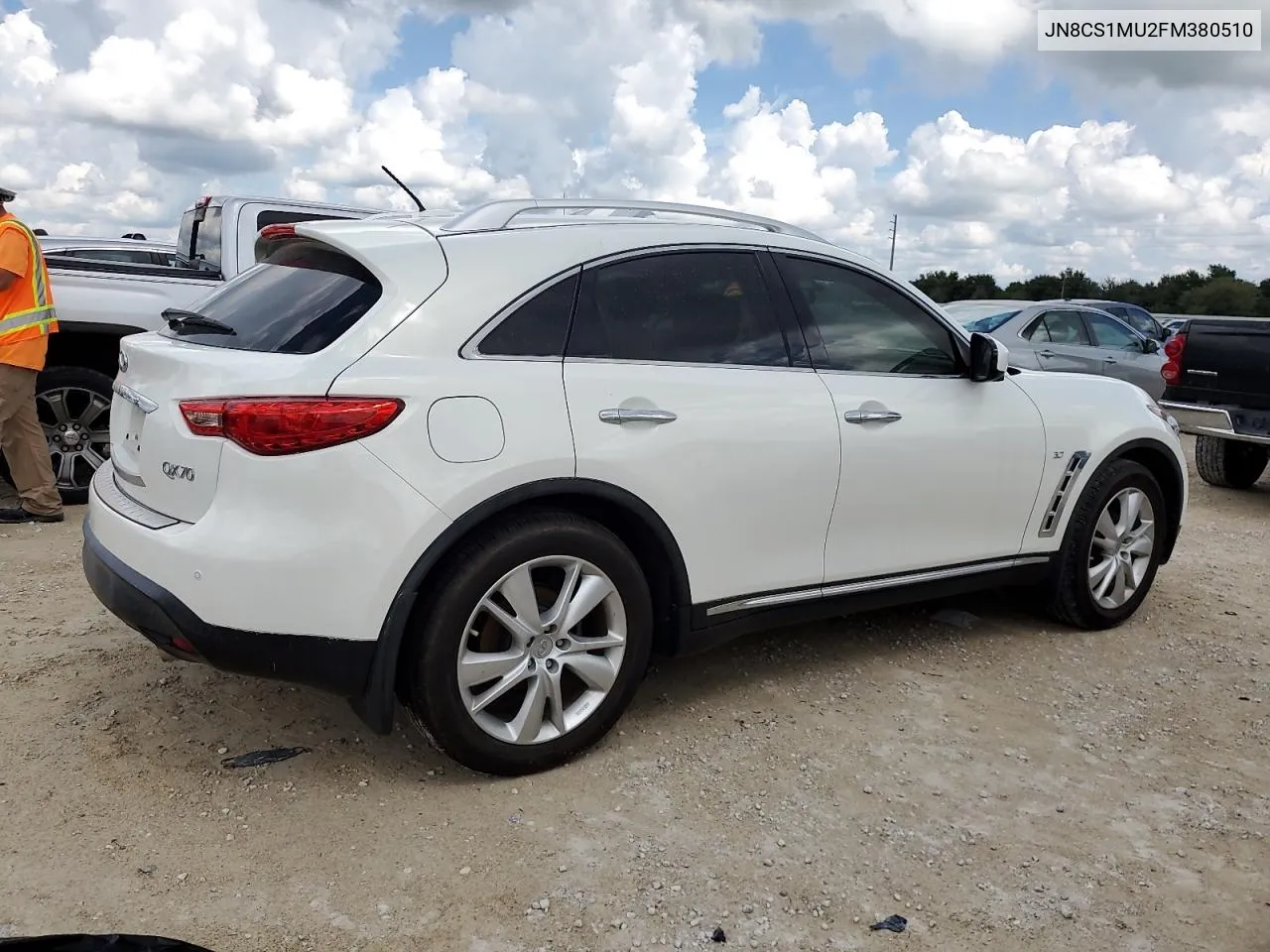 JN8CS1MU2FM380510 2015 Infiniti Qx70