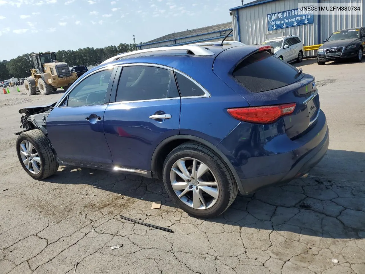 2015 Infiniti Qx70 VIN: JN8CS1MU2FM380734 Lot: 76012944