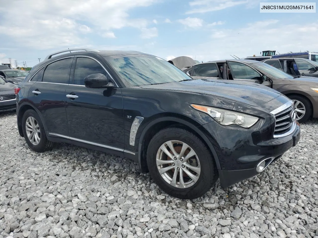 2016 Infiniti Qx70 VIN: JN8CS1MU2GM671641 Lot: 71843364