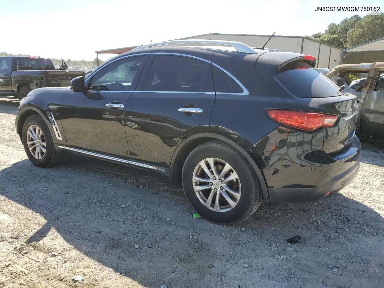 2016 Infiniti Qx70 VIN: JN8CS1MW0GM750162 Lot: 74876494