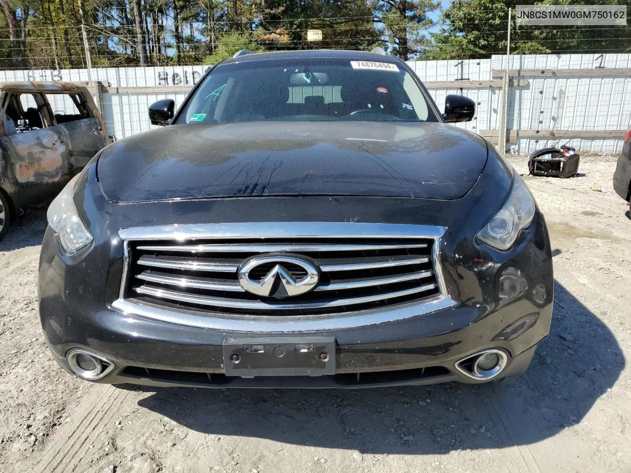 JN8CS1MW0GM750162 2016 Infiniti Qx70