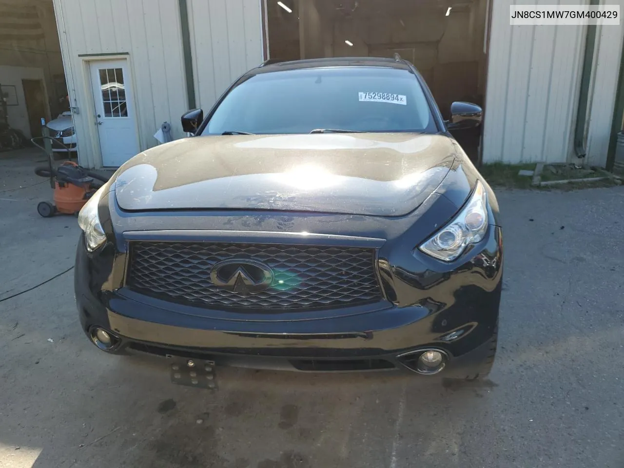 JN8CS1MW7GM400429 2016 Infiniti Qx70