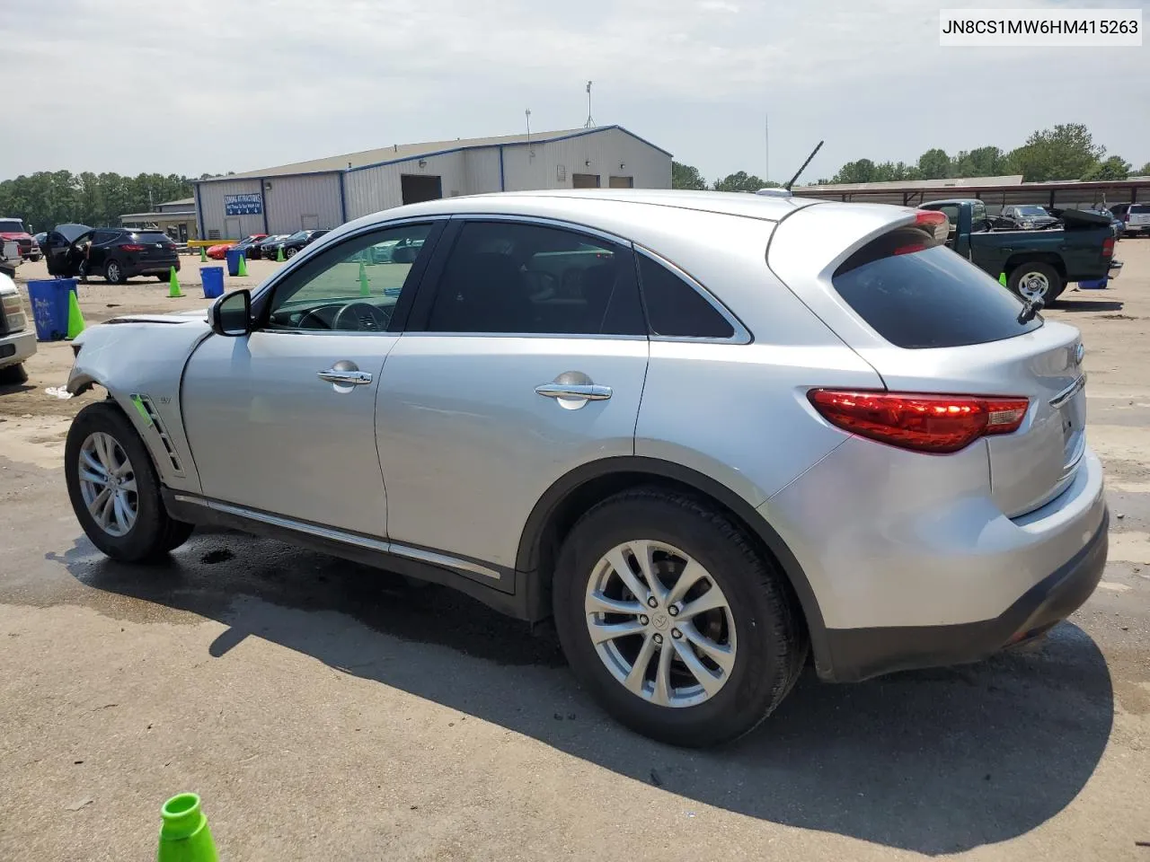 2017 Infiniti Qx70 VIN: JN8CS1MW6HM415263 Lot: 59945094