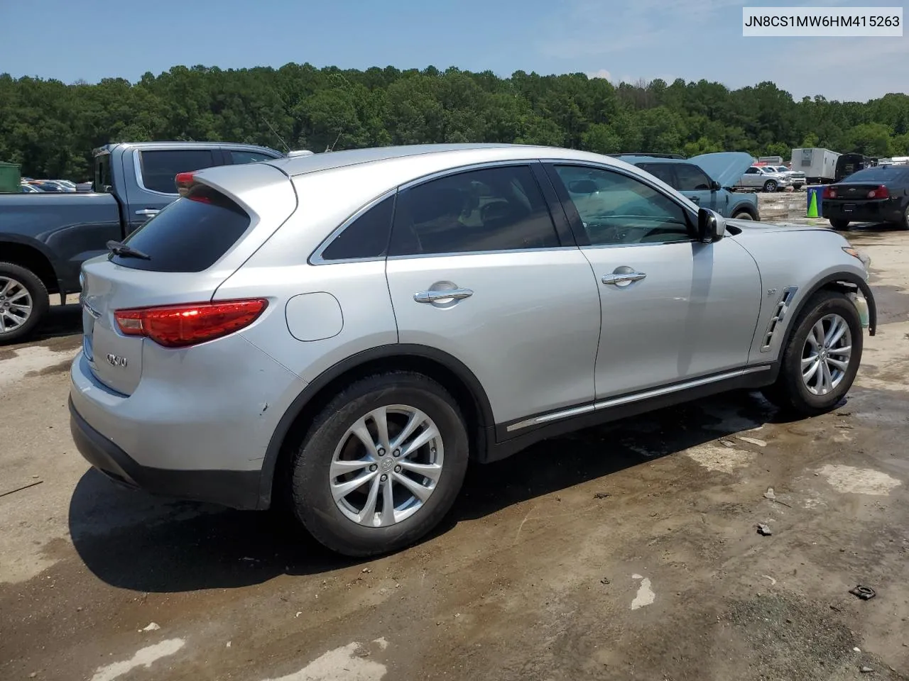 2017 Infiniti Qx70 VIN: JN8CS1MW6HM415263 Lot: 59945094