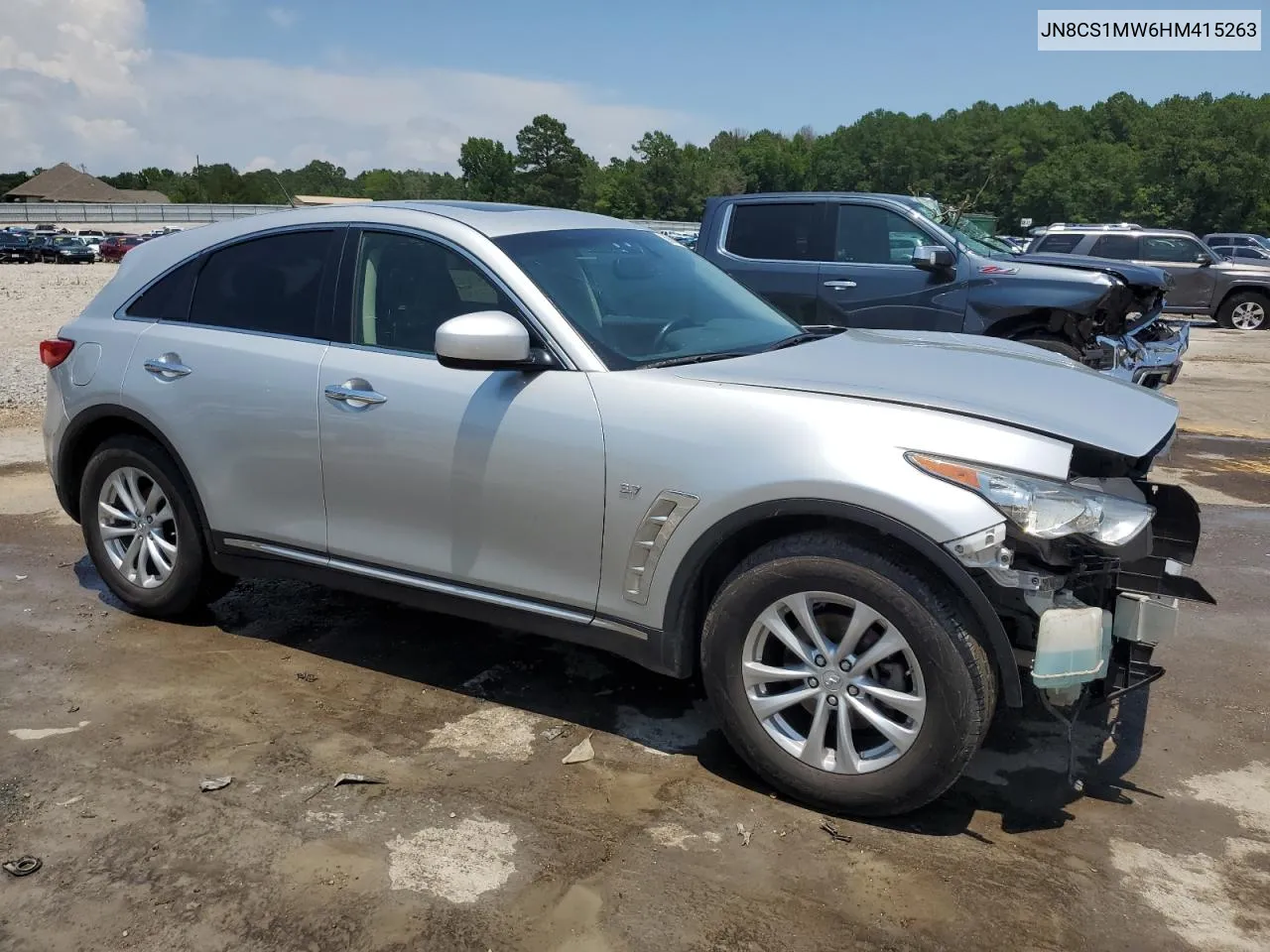 2017 Infiniti Qx70 VIN: JN8CS1MW6HM415263 Lot: 59945094