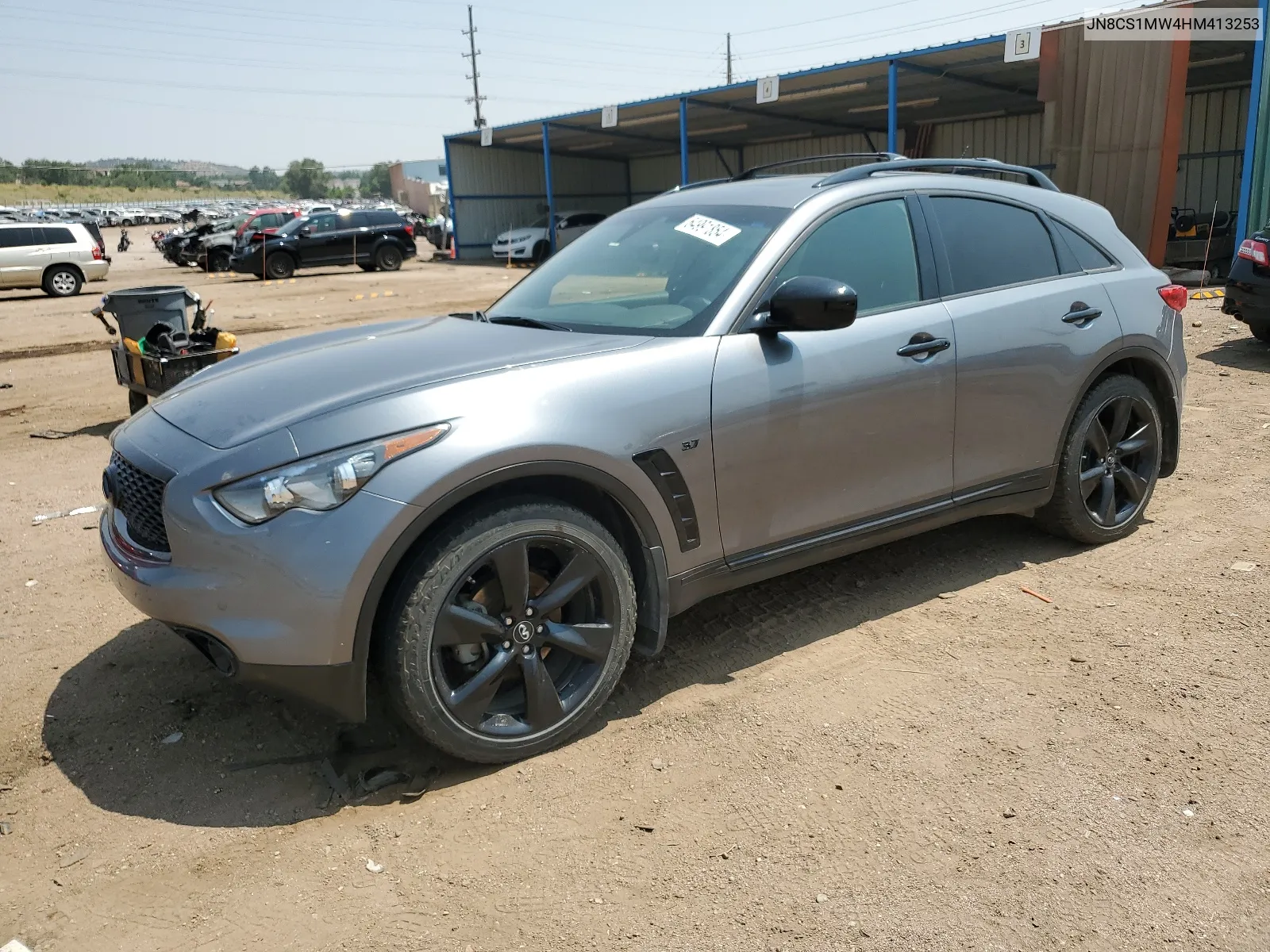 2017 Infiniti Qx70 VIN: JN8CS1MW4HM413253 Lot: 64991854