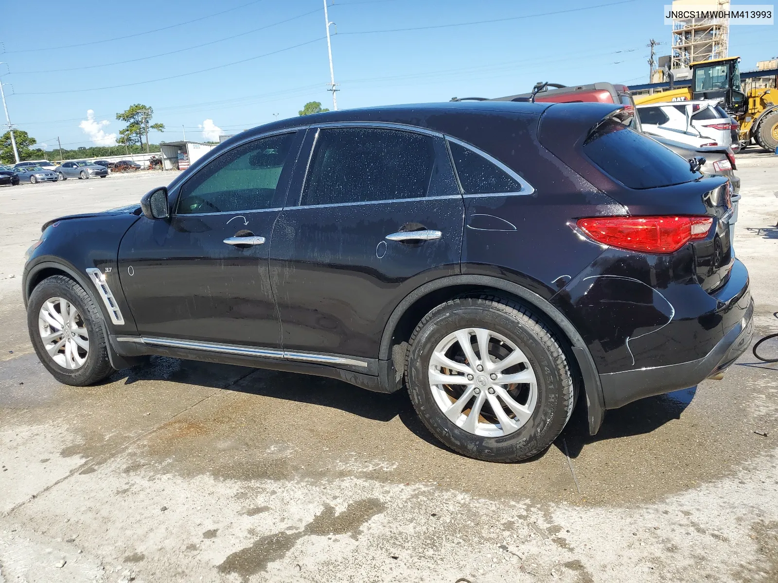 2017 Infiniti Qx70 VIN: JN8CS1MW0HM413993 Lot: 65631094