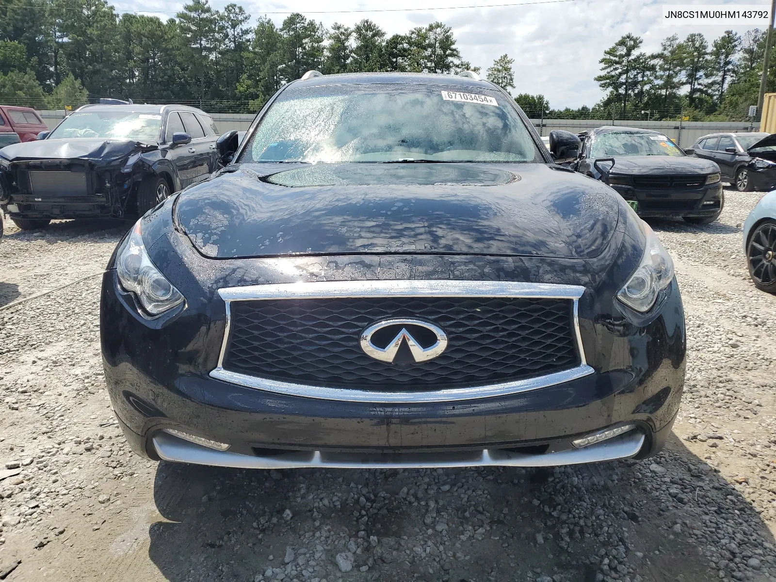 JN8CS1MU0HM143792 2017 Infiniti Qx70