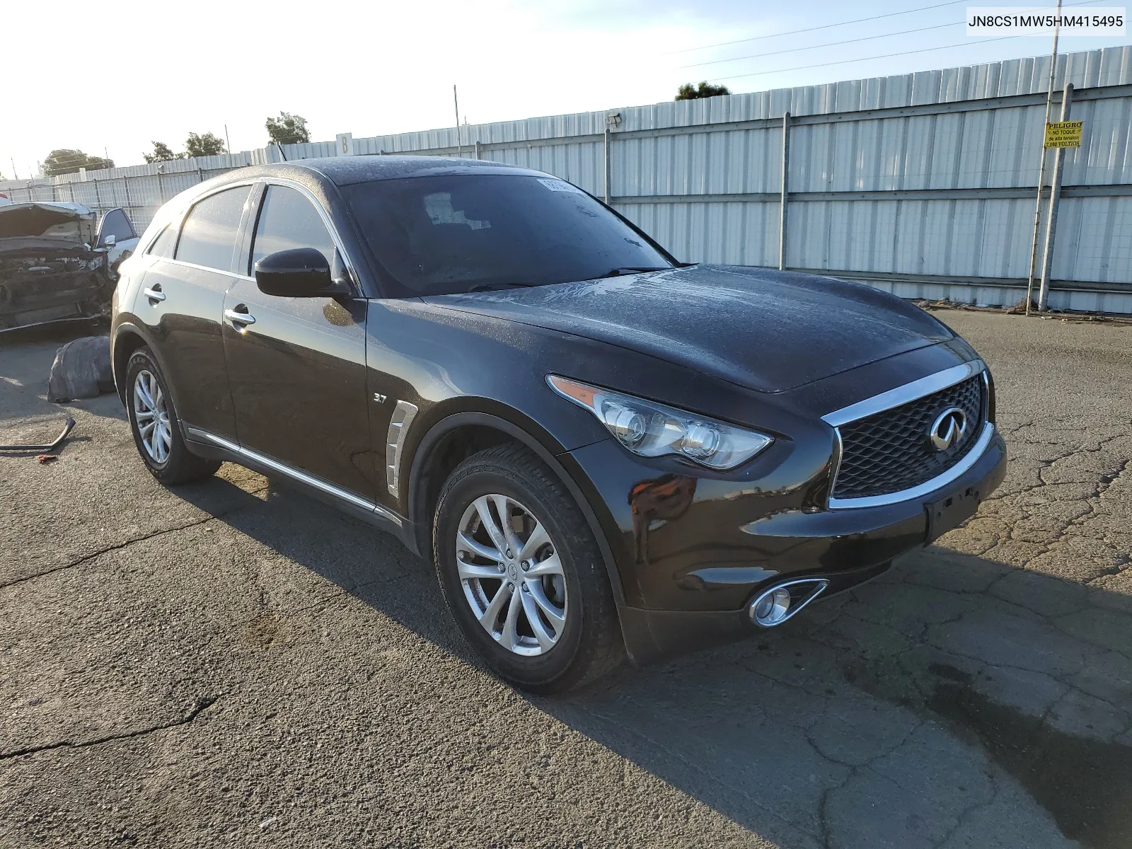 2017 Infiniti Qx70 VIN: JN8CS1MW5HM415495 Lot: 68765164