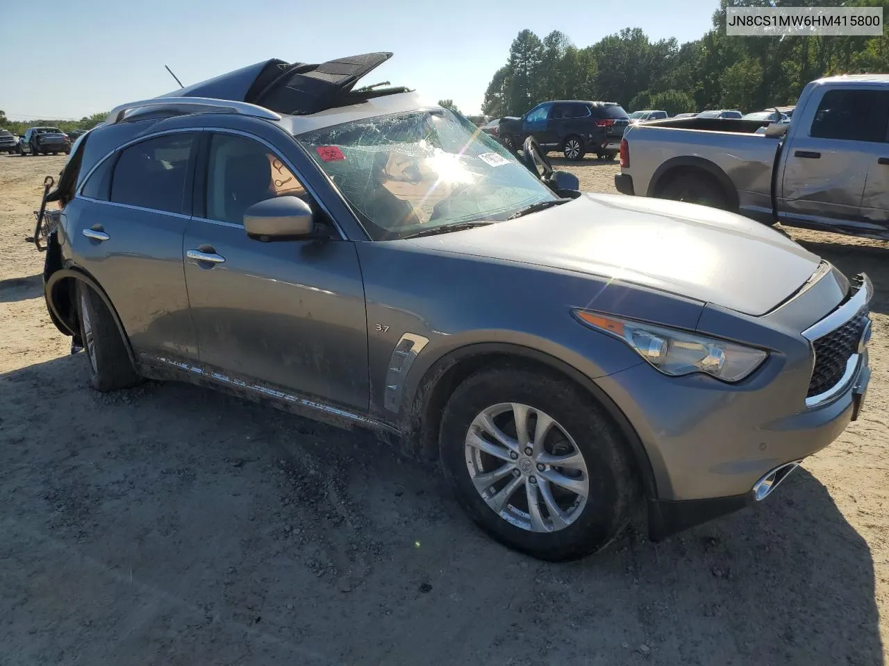 2017 Infiniti Qx70 VIN: JN8CS1MW6HM415800 Lot: 71927554