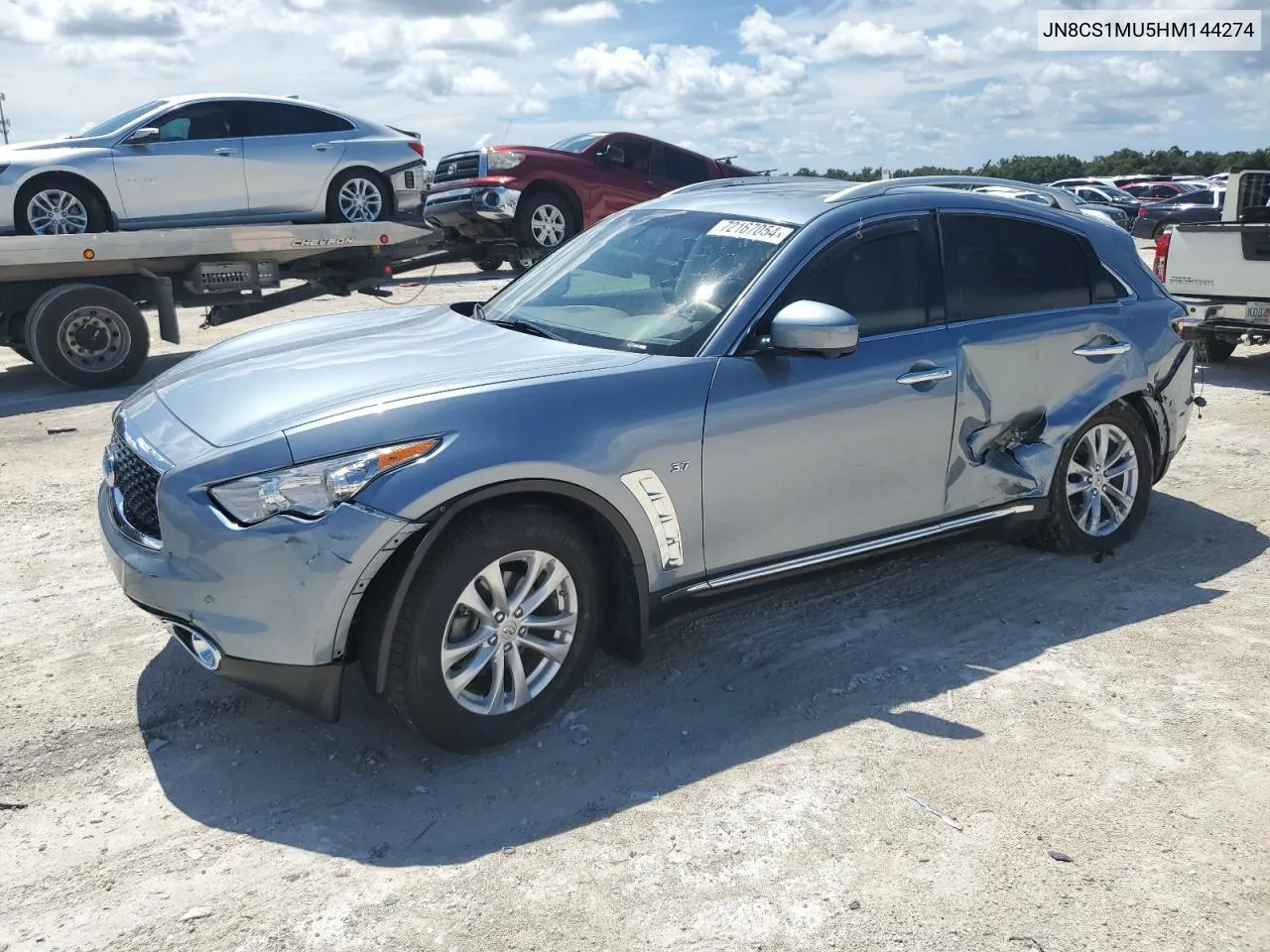 JN8CS1MU5HM144274 2017 Infiniti Qx70