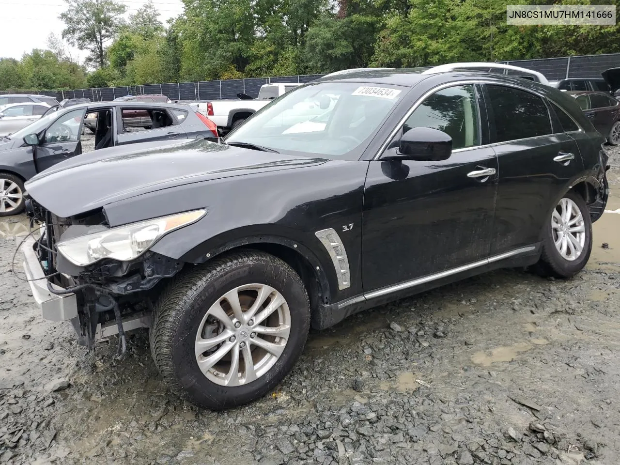 JN8CS1MU7HM141666 2017 Infiniti Qx70